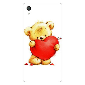 Ốp lưng silicon Sony Z2 Teddy 02