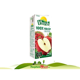 Nước táo ép Vfresh - Loại 1 lít