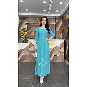 Đầm giả áo dài - Y1856 - Thương hiệu Zonbig