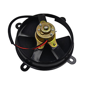 Black Radiator Thermo Cooling Fan Universal For 150cc ATV Quad Scooter