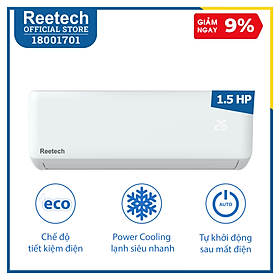 Máy lạnh Reetech 1,5 HP RT12-DF-BT/RC12-DF-BT - Hàng chính hãng (chỉ giao HCM, HN và một số tỉnh)