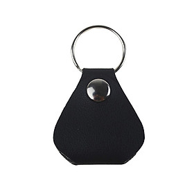 Móc Khóa Giữ Pick Guitar Da PU