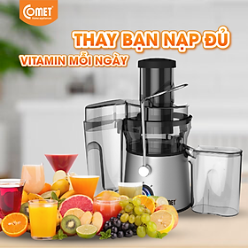 Mua Máy ép trái cây Comet CM9836 công suất 600W – dung tích 1.5L  ép nhanh  lọc bã riêng – Hàng chính hãng  bảo hành 12 tháng
