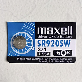 Pin Maxell Nhật Bản SR920SW / 371 / G6 Hàng Chính Hãng Made in Japan