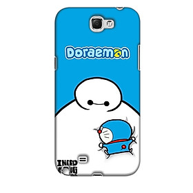 Ốp lưng dành cho điện thoại  SAMSUNG GALAXY NOTE 2 Big Hero Doraemon