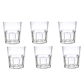 Set 6 cốc ly thuỷ tinh 306ml UG-389 hàng Thái Lan (Shop có đủ các cỡ ly cốc thuỷ tinh)