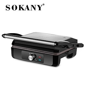 Mua Máy kẹp nướng đa năng công suất cao 2000W SOKANY SK-230 nướng bánh mì  thịt  hotdog nhanh chín - HÀNG CHÍNH HÃNG