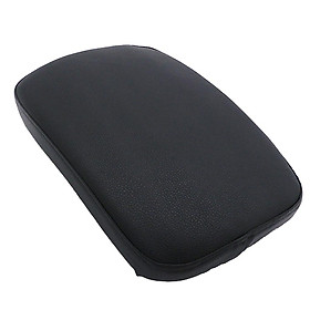 1 Piece Black Suction Cup Rectangular Pillion Pad Seat Seat for