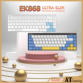Mua Bàn phím cơ không dây DAREU EK868 - 68KEY (SLIM  Blue/ Brown/ Red D-KAILH switch) - Hàng chính hãng