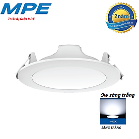 Mua Đèn led âm trần 6W 9W 12W hàng chính hãng MPE model RPL2