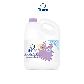 Combo 2 Can Dung dịch giặt quần áo en bé D-nee 3000ml