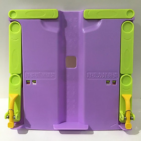 Giá đọc sách nhựa chống cận cho bé kèm tay đỡ cài sách thông minh 20x21x3cm