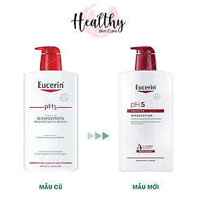 Sữa Tắm cho Da Nhạy Cảm Eucerin pH5 WashLotion  1L Có Mùi