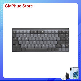 Bàn phím cơ không dây Logitech MX Mechanical Tactile Wireless/Bluetooth - Hàng Chính Hãng