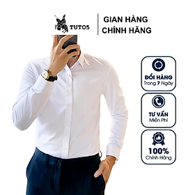 Áo sơ mi nam TUTO5 Slim fit Oxford công sở trơn tay dài đẹp kiểu dáng Hàn quốc trẻ trung cotton chống nhăn cao cấp SMT01