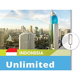 SIM DATA INDONESIA – 4G KHÔNG GIỚI HẠN - TÙY CHỌN NGÀY DÙNG