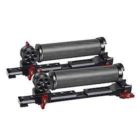 Tay Cầm Có Thể Điều Chỉnh Đầy Đủ Dual Carbon Tay Cầm Kẹp Gắn Cho DJI Ronin RSC 2 RS2 Ổn Định Cầm Tay Giá Đỡ Màn Hình