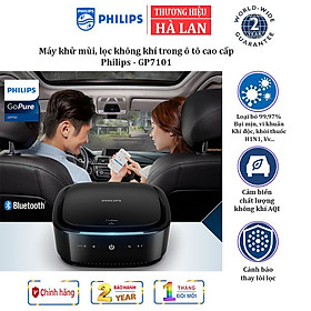 Mua Máy khử mùi  lọc không khí trong ô tô. Thương hiệu Hà Lan cao cấp Philips  GP7101  Công suất 3 5W -  BẢO HÀNH 12 THÁNG  HÀNG CHÍNH HÃNG
