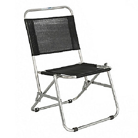 Mua Ghế xếp Cafe vải lưới inox màu đen (Lưng thấp/ Lưng cao)