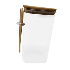 Cereal Container Glass Food Storage Container for Sugar Coffee Beans Cookies