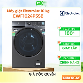 Máy giặt Electrolux Inverter 10 kg EWF1024P5SB - chỉ giao HCM