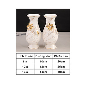 Bộ Dụng Cụ Trang Trí Thờ Cúng Bạch Ngọc Kim Sen