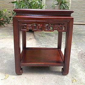 Mua Đôn gỗ chữ nhật kê tượng gỗ hương cao 50cm