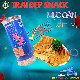 MỰC CÁN TẨM VỊ HỦ PET 250G - TRAI ĐẸP SNACK