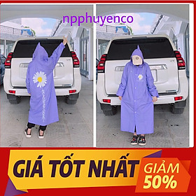 Mua Áo mưa măng tô Hoa cúc - STYLE HÀN QUỐC-. SIÊU HOT 2021. . ( hàng sẵn + giá sỉ )