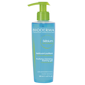 Gel Rửa Mặt Bioderma Purifying Cleansing Foaming Gel