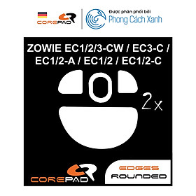 Mua Feet chuột PTFE Corepad Skatez PRO Zowie EC1-CW / EC2-CW / EC3-CW (2 bộ) - Hàng Chính Hãng