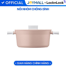 Nồi chảo nhôm Lock&Lock chống dính Suit IH - Hàng chính hãng, dùng được bếp từ, tay cầm êm, dẫn nhiệt nhanh - JoyMall
