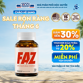 Viên Uống FAZ Ecogreen Hỗ Trợ Giảm Mỡ Máu, Điều Hòa Tim Mạch, Nhập Khẩu Mỹ