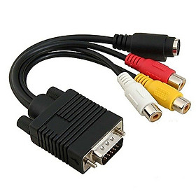 Mua CÁP CHUYỂN ĐỔI VGA RA AV