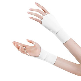 Hình ảnh Găng tay kem chống nắng Ice Silk Phụ nữ làm mát golf nửa găng tay bằng ngón tay Color: Skin color