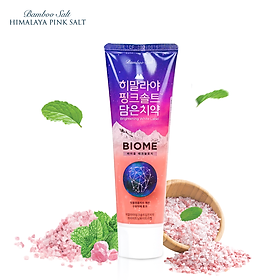 Kem Đánh Răng Muối Hồng Tím Himalaya Pink Salt Brightening Pumping