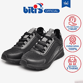 Giày Thể Thao Nữ Bitis Hunter Core - Checkmate Collection HSW000100DEN Đen - 39