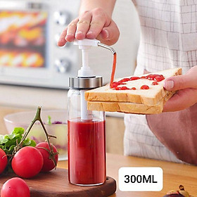 Mua BÌNH ĐỰNG MẬT ONG SỐT CÀ CHUA  TƯƠNG ỚT ĐA NĂNG VỚI VÒI XỊT THÔNG MINH
