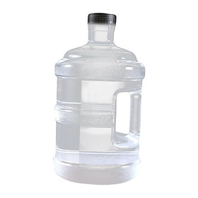 Water Container Outdoor Camping Drinking with Screw Lid Water Bottle Carrier
