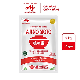 Bột Ngọt AJI-NO-MOTO® Hạt Nhỏ 2kg/Gói
