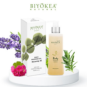 Dầu Massage BIYOKEA Body Premium Relaxing B2 - Thư giãn 200ml