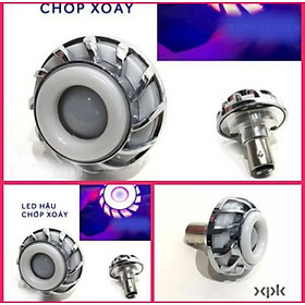 1 BÓNG ĐÈN SHTOP HẬU XE MÁY ÔTÔ HIỆU ỨNG BI CẦU LỐC XOÁY MÀU SẮC CỰC ĐẸP 