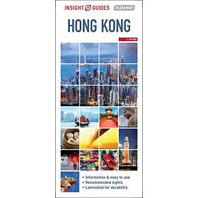 Sách - Insight Guides Flexi Map Hong Kong by Insight Guides (UK edition, paperback)
