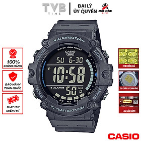 Đồng hồ nam dây nhựa Casio Standard chính hãng Anh Khuê AE-1500WH-8BVDF (51mm)
