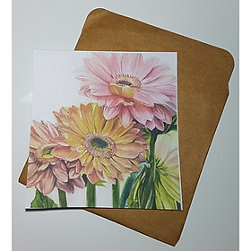 Thiệp phong cách Vintage card quà cám ơn ,chúc mừng sinh nhật và giử tặng người thân yêu