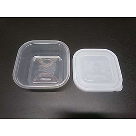 Bộ 03 hộp đựng thực phẩm bằng nhựa PP cao cấp 500mL - Hàng nội địa Nhật