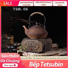 Mua Bếp Điện Hồng Ngoại Đun Ấm Tetsubin – Vỏ Đúc Gốm Thủ Công