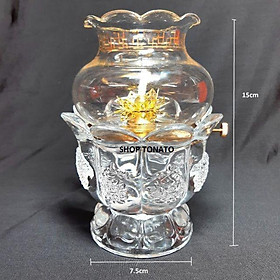 Mua ĐÈN DẦU CÁT TƯỜNG 418 419 TRẮNG CAO 15CM 18CM