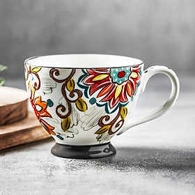 Tách Trà Gốm Vẽ Tay Jiayi