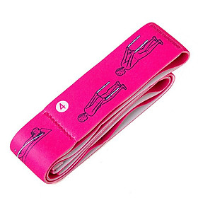 Dây hỗ trợ tập Yoga chia đốt co dãn có hướng dẫn sử dụng